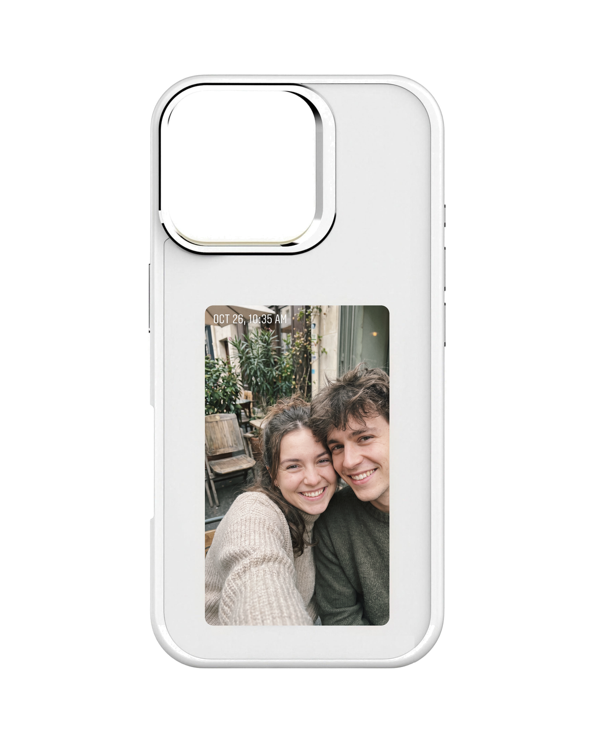 Poche Duo in white