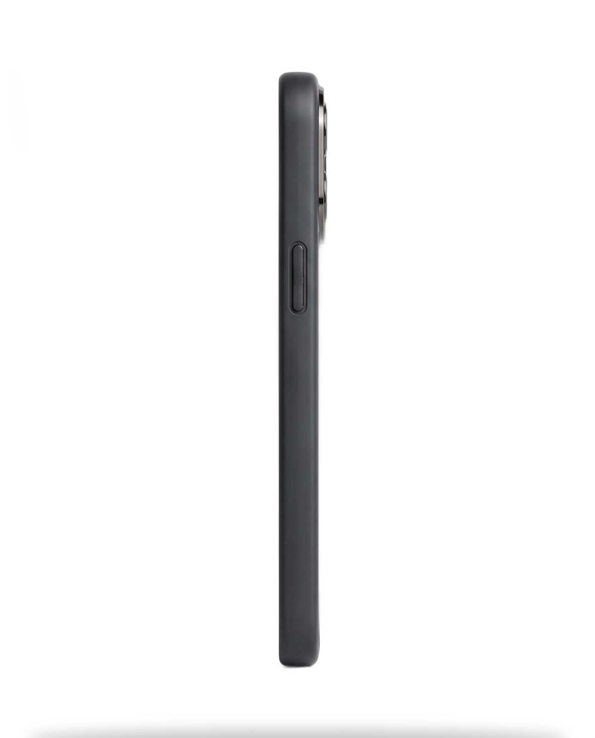 Poche Duo black, slim side profile